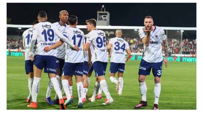Fenerbahçe Bodrum’dan 3 puanı 4 golle aldı
