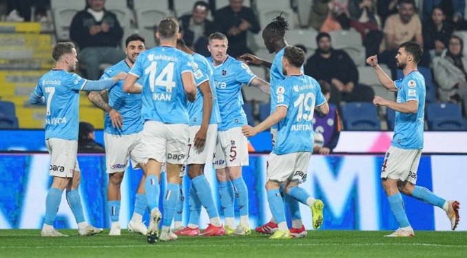 Trabzonspor 300 günlük deplasman hasretine son verdi