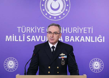 Yunan askerlerinin küstah Türkiye sloganlarına MSB’den tepki