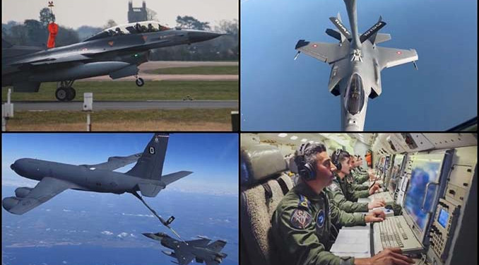 Türk uçağından F-35’e havada tarihi yakıt ikmali