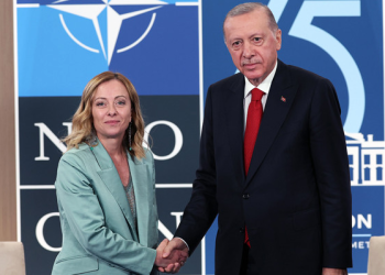Cumhurbaşkanı Erdoğan, İtalya Başbakanı Meloni ile görüştü