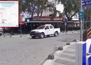 Balıkesir’de korkutan deprem!