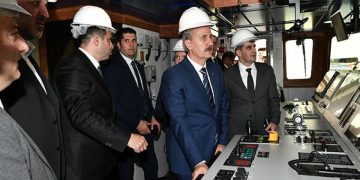 Portekiz’e üretilecek askeri gemiler için sac kesme töreni