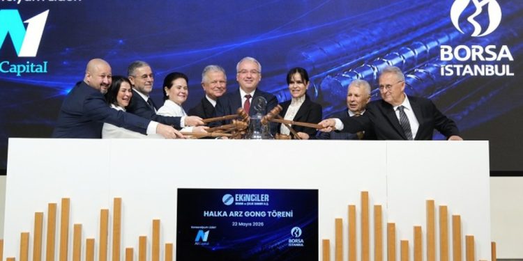 Borsa İstanbul’da gong Ekinciler Demir ve Çelik için çaldı