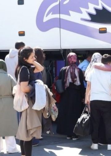 Otogarlarda bayram dönüşü yoğunluğu!