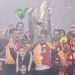 Şampiyon Galatasaray kupasına kavuştu