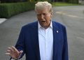 Trump hastanede