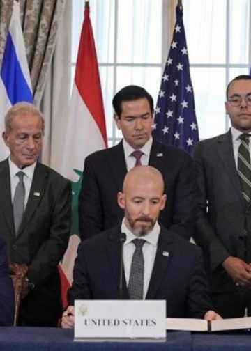 ABD, İsrail ve Lübnan anlaşma imzaladı