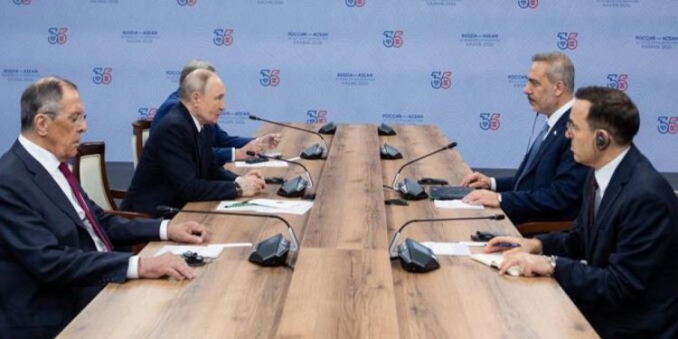 Dışişleri Bakanı Fidan Putin ile görüştü