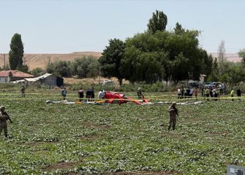 Başkentte eğitim helikopteri kazası: 1 şehit