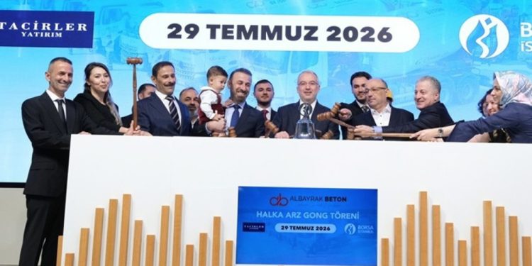 Borsa İstanbul’da gong Albayrak Hazır Beton için çaldı
