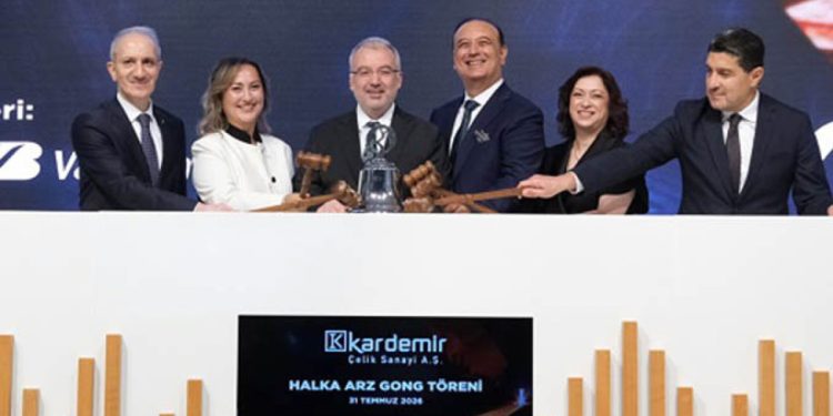 Borsa İstanbul’da gong Kardemir Çelik için çaldı