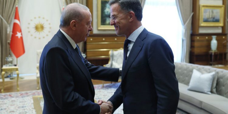 Cumhurbaşkanı Erdoğan, Rutte’yi kabul etti
