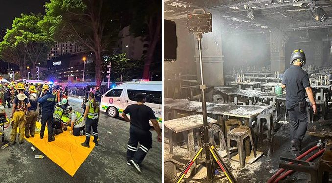 Tayland’da yangın faciası: 27 kişi hayatını kaybetti
