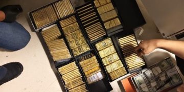 Alihan Kuriş operasyonunda 200 kilo külçe altın ele geçirildi