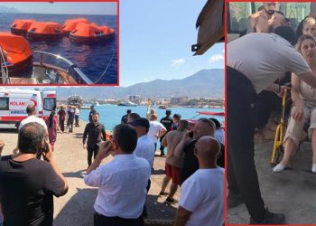 Girne’de yolcu gemisi alabora oldu! 7 kişi hayatını kaybetti