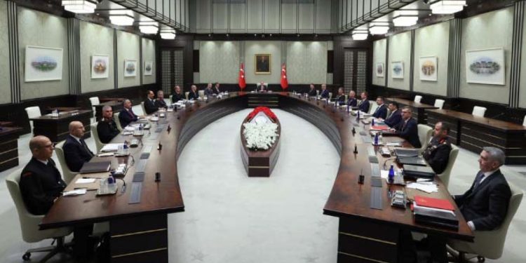 Milli Güvenlik Kurulu toplantısı sona erdi