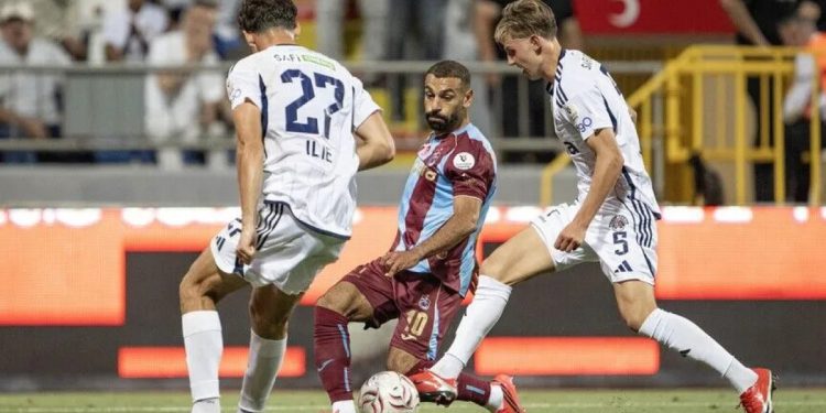 Salah oynadı ama yetmedi: Trabzonspor deplasmandan 1 puanla döndü