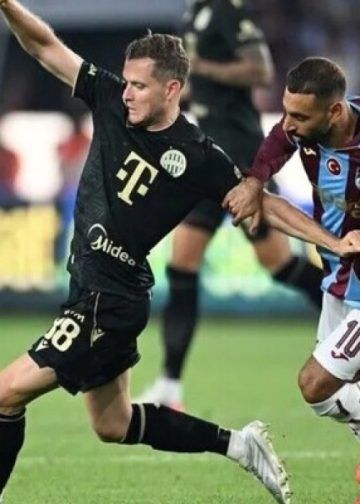 Trabzonspor Ferencvaros’a 1-0 yenildi