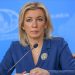 Zaharova: Türkiye’den gelen barış girişimlerini dikkatle değerlendiriyoruz