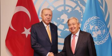Erdoğan, BM Genel Sekreteri Guterres ile görüştü