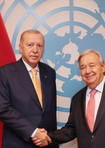 Erdoğan, BM Genel Sekreteri Guterres ile görüştü