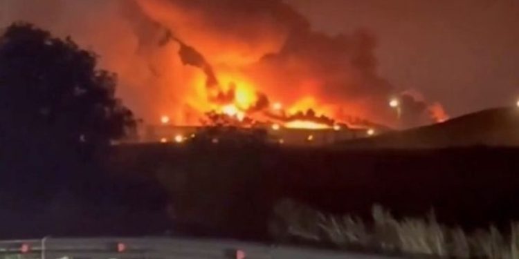 Moskova’ya büyük İHA saldırısı! Petrol rafinerisi hasar gördü