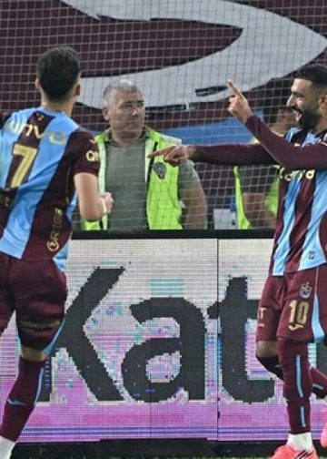 Trabzon’da derbi depremi: Bordo-mavililer Galatasaray’ı dağıttı