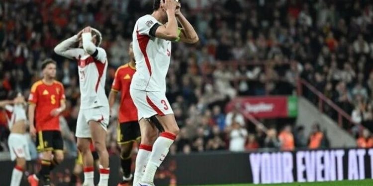 A Milli Takım Belçika’ya mağlup oldu: 3-0