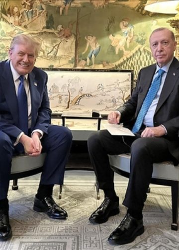 Erdoğan Trump ile görüştü
