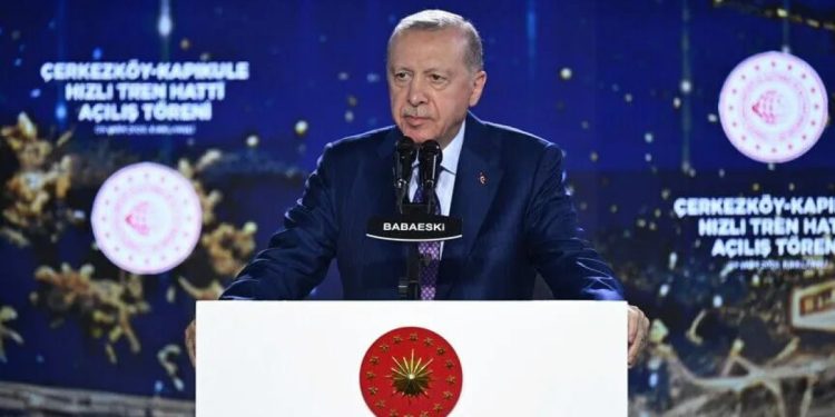 Erdoğan’dan Çerkezköy-Kapıkule hattı mesajı: Avrupa’ya ihracat hızlanacak
