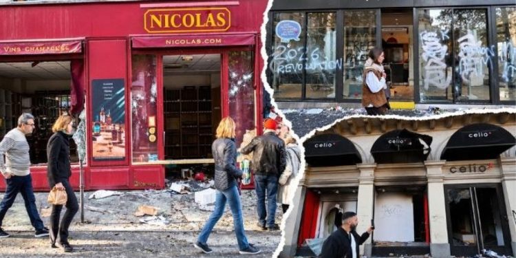 Fransa’da protestolar ekonomiye darbe vurdu: Milyonlarca euroluk zarar