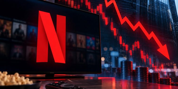Netflix hisselerinde sert düşüş: 8 kurum hedef fiyatını aşağı çekti