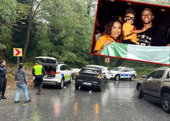 Osimhen’in sevgilisi kaza yaptı